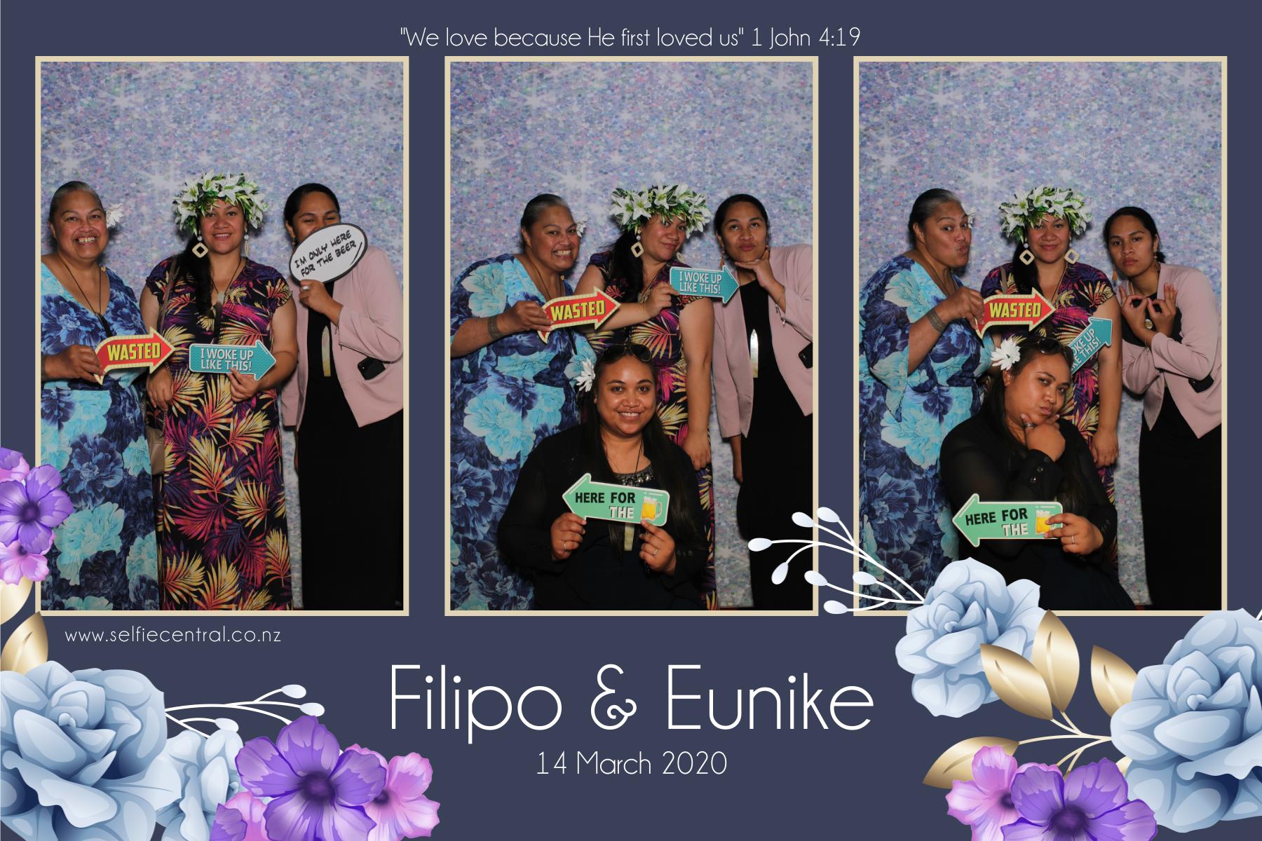 Filipo and Eunike's Wedding | View more photos from the event at gallery.photobooth.co.nz/u/SelfieCentral/Filipo-and-Eunikes-Wedding